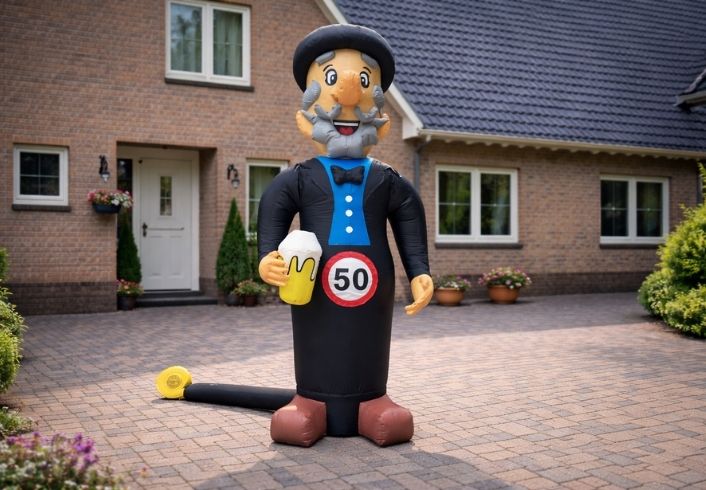 Abraham pop | 50 jaar | Luchtkussen Huren