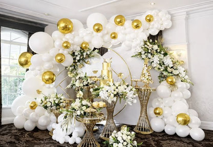 Witte Ballonnenboog Set