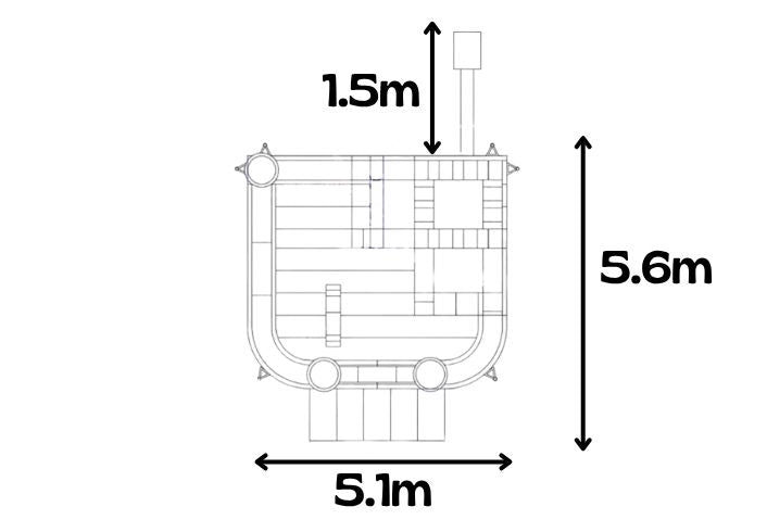 Funcity Rollercoaster | Springkussen Huren