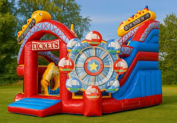 Funcity Rollercoaster | Springkussen Huren