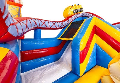 Funcity Rollercoaster | Springkussen Huren Jump Express