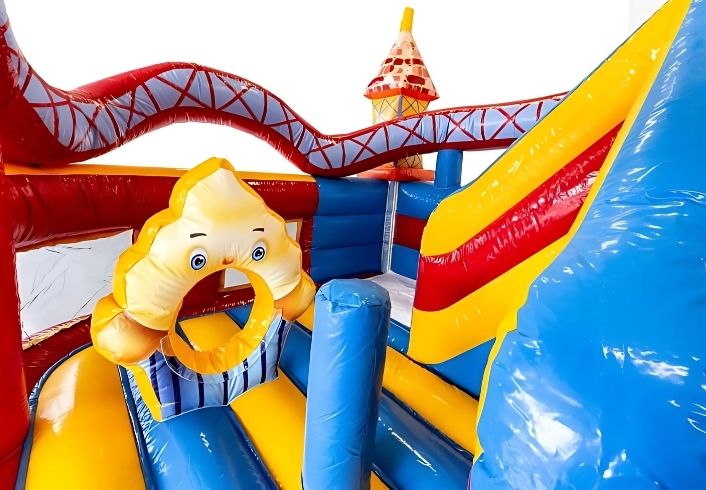 Funcity Rollercoaster | Springkussen Huren