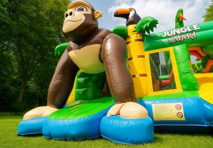 springkussen huren safari